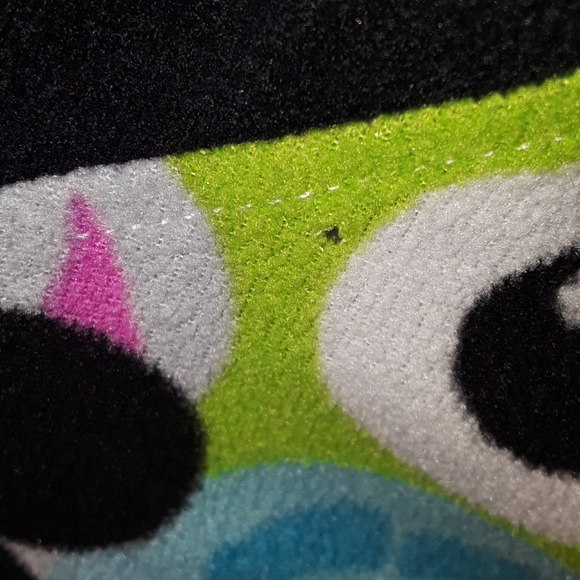 Disney TSUM TSUM Minnie Mouse Mickey Mouse Hooded Fleece Zip Up Pajamas Sz. M - Picture 12 of 12